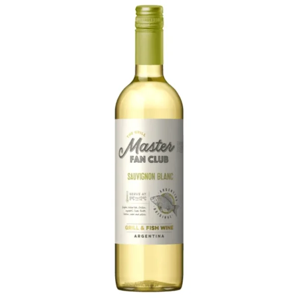 VIN ARG THE GRILL MASTER SAUVIGNON BLANC BCO 750ML
