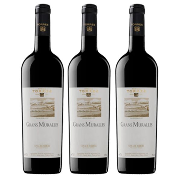 VIN ESP TORRES GRANS MURALLES PACK C/ 3 TTO 750ML