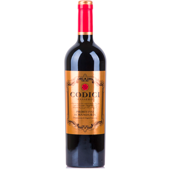 VIN ITA CODICI MASSERIE PRIMITIVO DI MANDURIA TTO 750ML