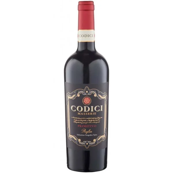VIN ITA CODICI MASSERIE PRIMITIVO PUGLIA TTO 750ML