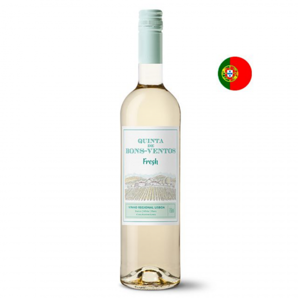 VIN POR QUINTA DE BONS VENTOS FRESH BCO 750ML